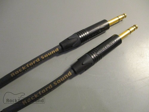 Cable de conexión equilibrado Mogami W2534 Quad Neglex | 6 pies | dorado TRS a TRS - Imagen 2 de 4
