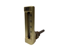 SIKA  Industrial Thermometer 200°C  Body 4.5"  Stem length 2" BACK  Size 1/2"