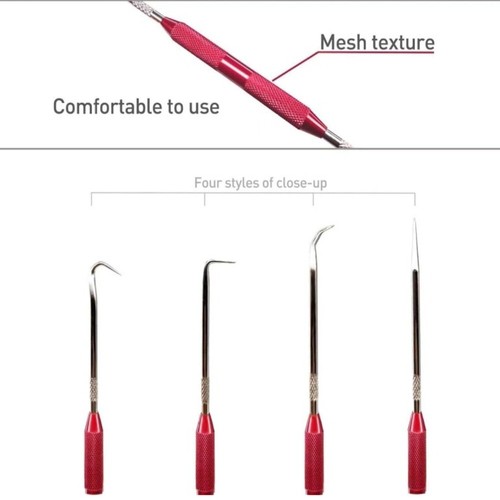 Reparatur werkzeug Kamm zähne Pick Set 3 in 1 Lock Picking Tool Auto Auto - Picture 7 of 12
