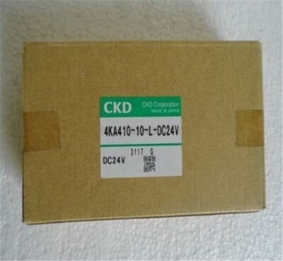1Pc 4KA410-10-L-DC24V Solenoid Valve New Ckd aq