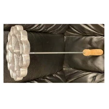 Brand New 7.5" Bunuelos Molder Cast Aluminum with Wooden Handle, Made in Mexico