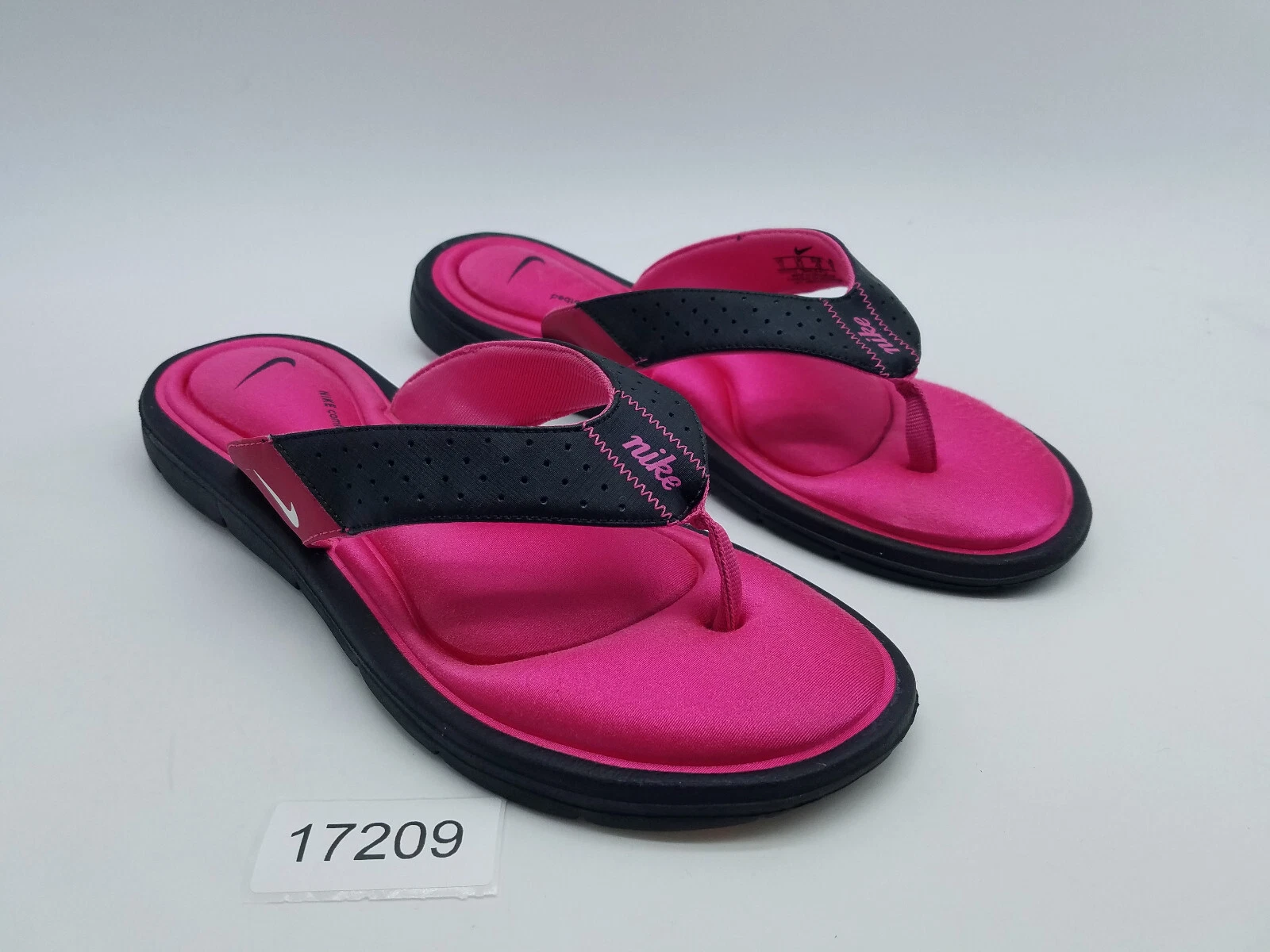 Sandali infradito Nike comfort plantare imbottito donna taglia 11 rosa