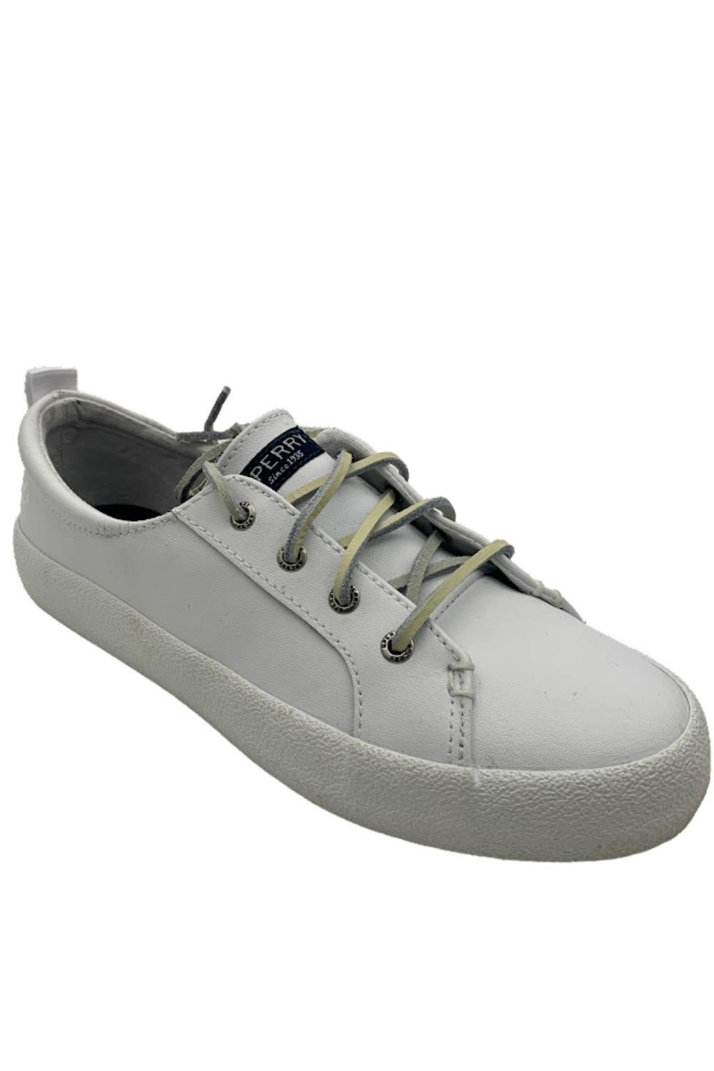 Sperry Womens Crest Vibe Canvas Sneaker White