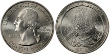 2012-D Hawaii Volcanoes National Parks NP ATB 25C Unc Quarter Denver mint NPD14