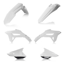 ACERBIS PLASTIC KIT WHITE/BLACK Honda CRF450R W.E. CRF450R CRF250R 2021-2024