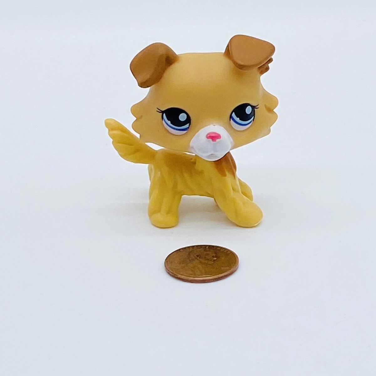 FAKE‼️ Littlest Pet Shop LPS Collie Cream and Brown #2452 | eBay