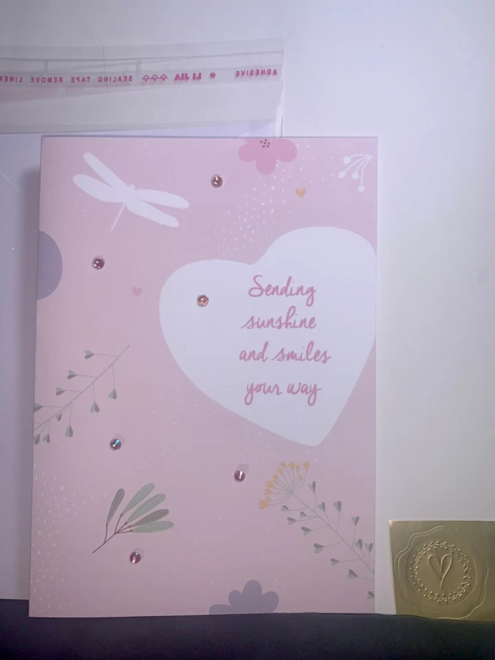 Encouragement Thinking of You Card! Sending Sunshine and Smiles Your Way! - Image 3 of 4