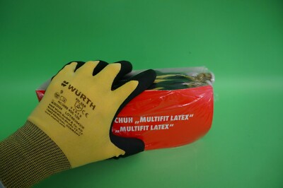 Würth Schutzhandschuhe Multifit Latex 6 Paar - versch. Größen Auswahl