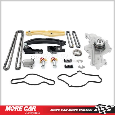 Timing Chain Kit Water Pump for Ford Taurus Edge Flex Lincoln MKX MKS 3.5L 3.7L - Bild 1 von 4