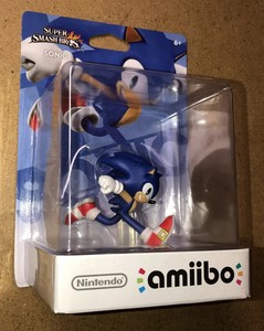 Nintendo Amiibo Sonic the HEDGEHOG Super Smash Bros. Brand New USA Version | eBay
