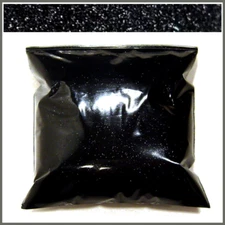 11oz Intense Black .008" Fine Metal Flake Bulk Professional Paint Additive 325ml