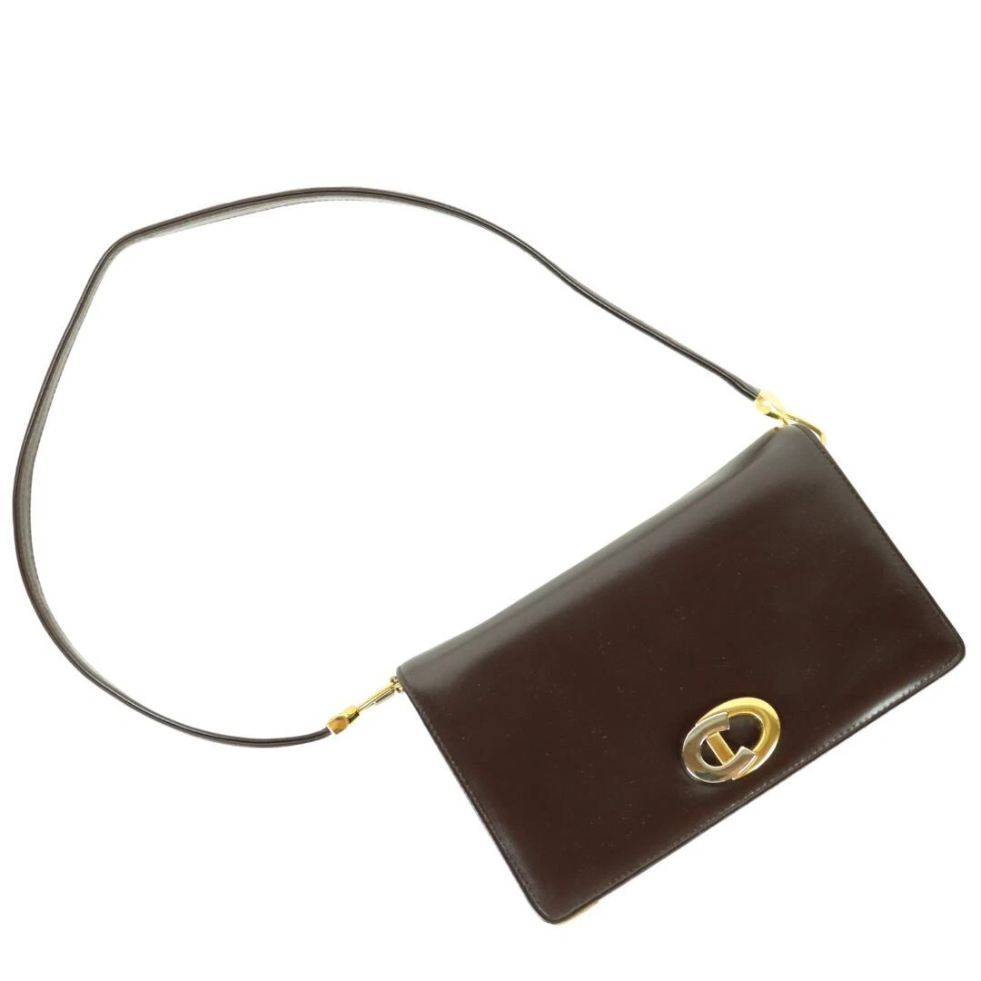 Logo Christian Dior CD avec portefeuille mini sac bandoulière   01243