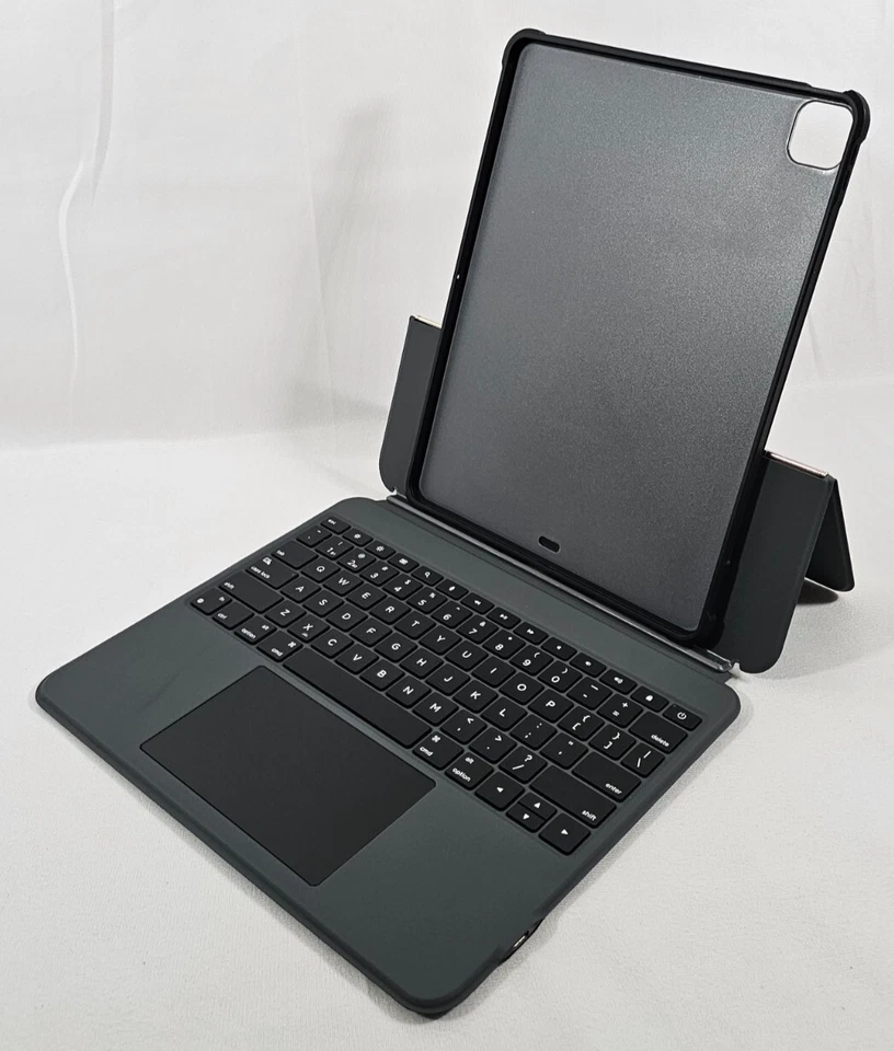 Case w Keyboard for 13" iPad Pro 13" Air Backlit Bluetooth Rugged Detachable - Image 3 of 4