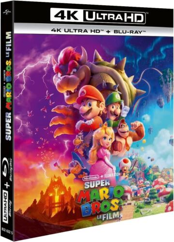 4K Blu-ray + Blu-ray - Super Mario Bros - The Movies - Picture 1 of 2