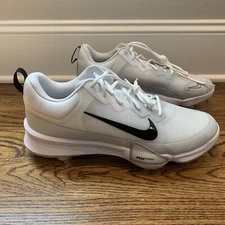 Nike Force Zoom Trout 9 Metal White/Platinum Baseball Cleats Men's 13 FB2907-100