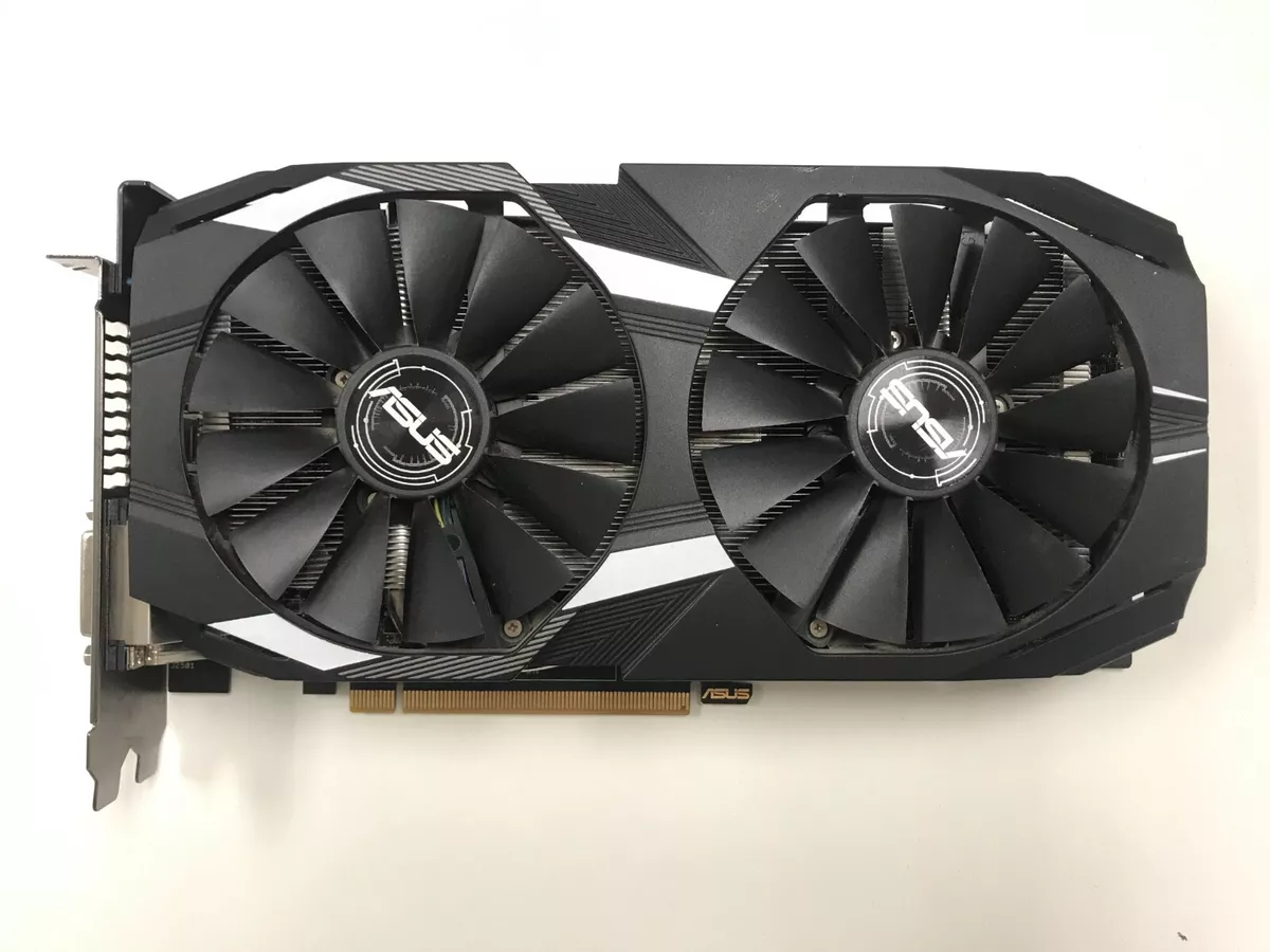 ASUS AMD Radeon RX580 8GB GDDR5 Graphics Card (DUAL-RX580-O8G)