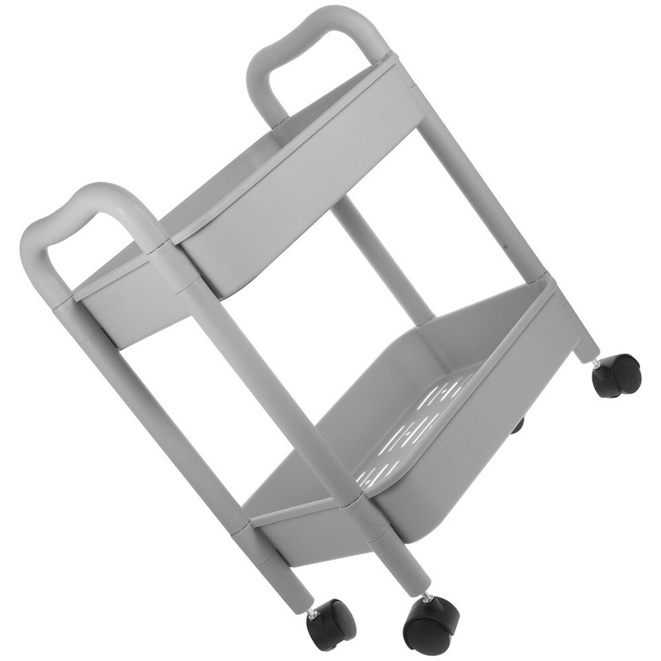 Rolling Cart Storage Trolley On Wheels Bathroom Kitchen Storage Trolley