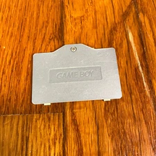 Gameboy Advance SP GBA OEM Pearl Blue Replacement Battery Cover Lid Door AGS-101