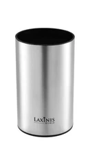 Laxinis World Stainless Steel Round Shape Kitchen Utensil Holder 7”X4.3” organiz