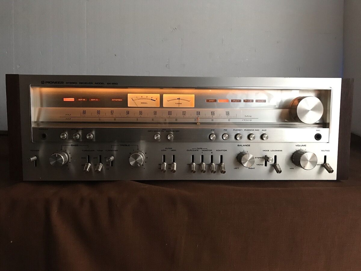 PIONEER Vintage Stereo Receiver Model SX-950 | eBay PIONEER Vintage Stereo Receiver Model SX-950 | eBay