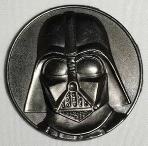 Star Wars Coin Darth Vader BRAND NEW - AUTHENTIC & RARE | eBay