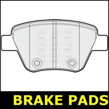 Brake Pads Rear FOR VW EOS 210bhp 2.0 09->15 Petrol Blue
