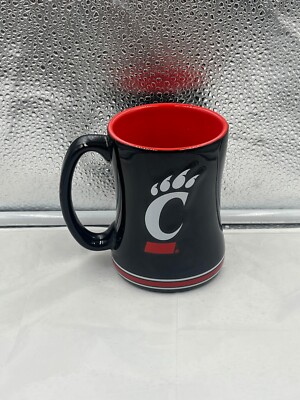 Cincinnati Bearcats NCAA 14oz Coffee Mug Cup Logo Brands New