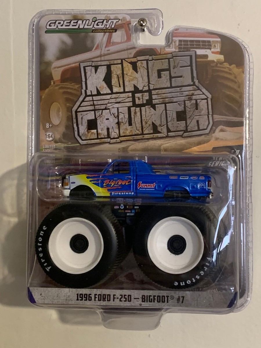 GreenLight　1996 FORD F-250 BIGFOOT #5 GREENLIGHT 49060F 1:64 1996 FORD F-250 BIGFOOT #5 DIRTY