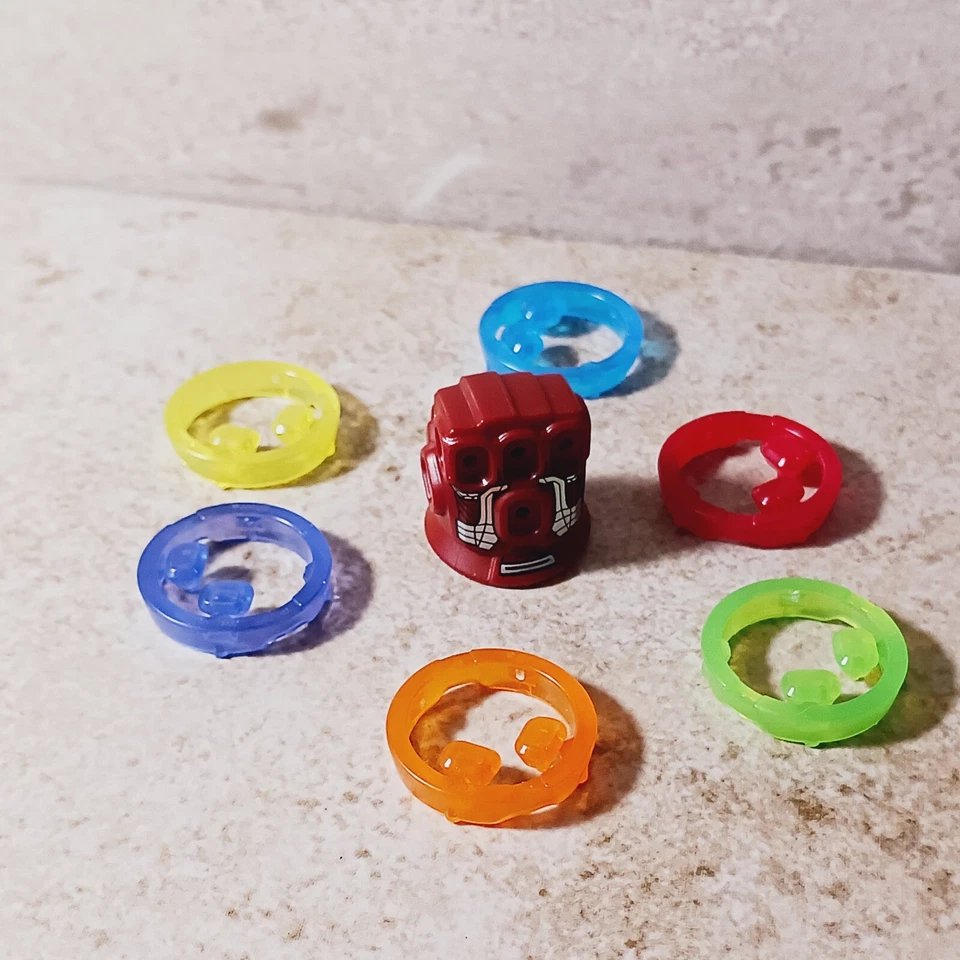 Nuevo Guante LEGO Thanos Guante IMPRESO con 2 Gemas del Infinito Juego COMPLETO Foto 2 de 2