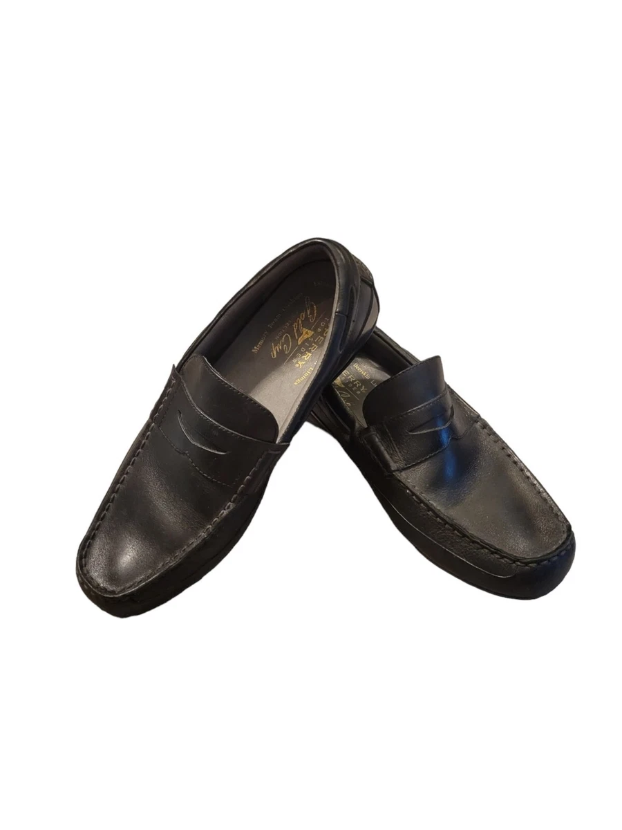Sperry black hotsell penny loafers