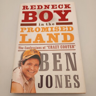 Redneck Boy Cooter Ben Jones Dukes Hazzard signed book 