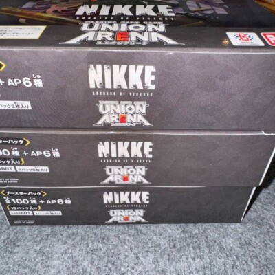BANDAI Union Arena Goddess Of Victory Nikke Booster Pack Box TCG
