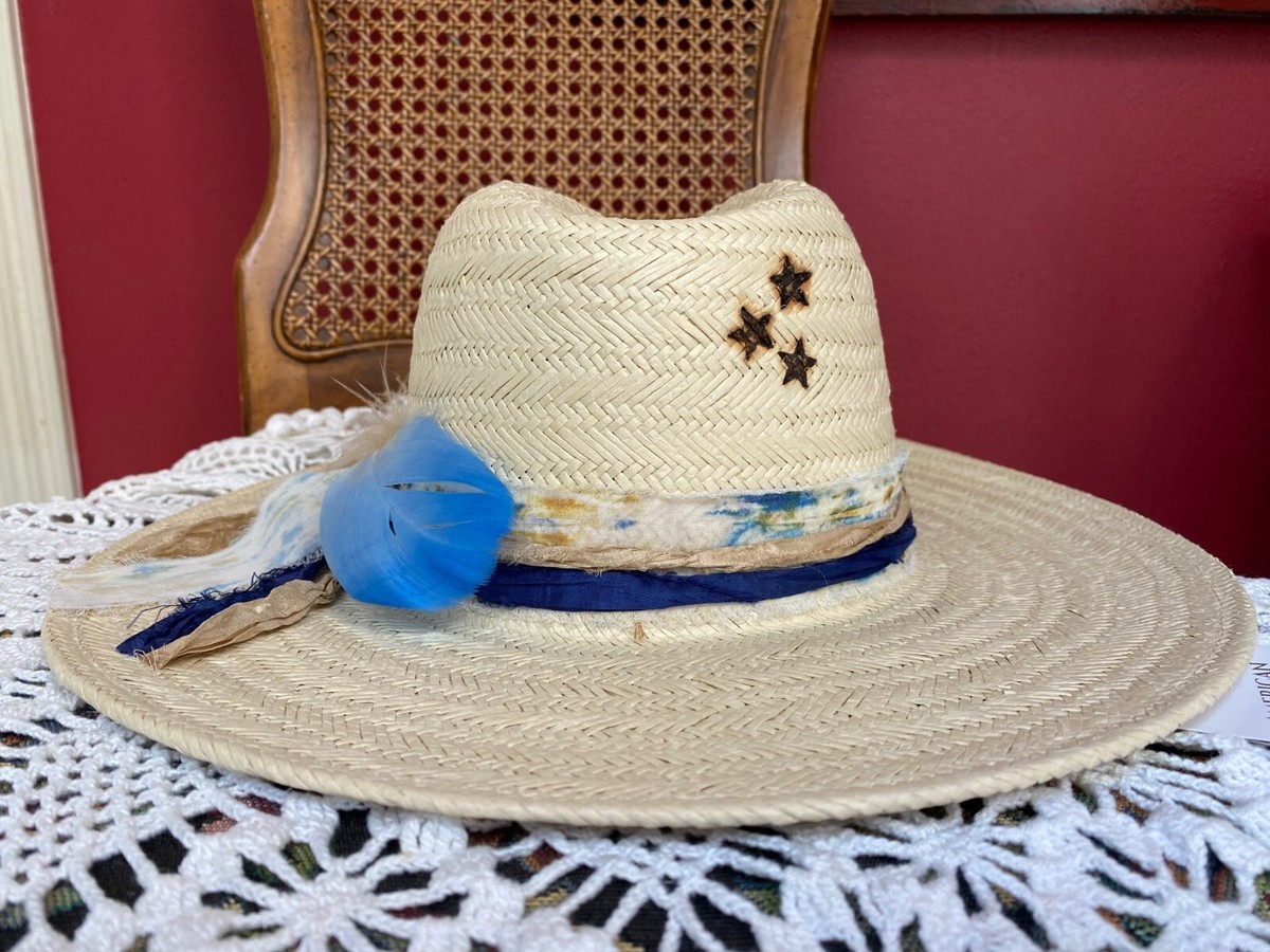 American Hat Makers Paulo Natural Straw Sun hat American Hat Makers Barcelona Small Tan Straw Hat – Premium  main image 2