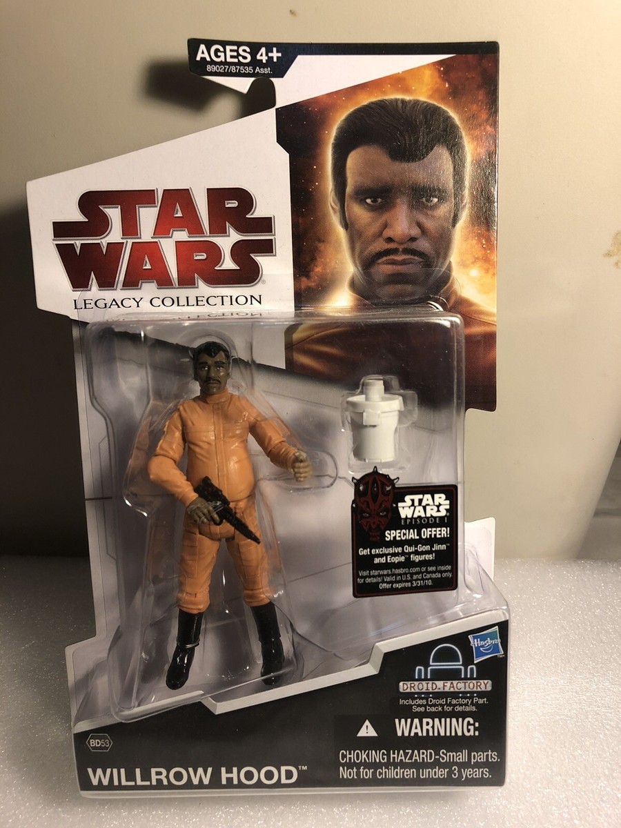 Star Wars Willrow Hood Legacy Collection BD53 Hasbro Droid Factory