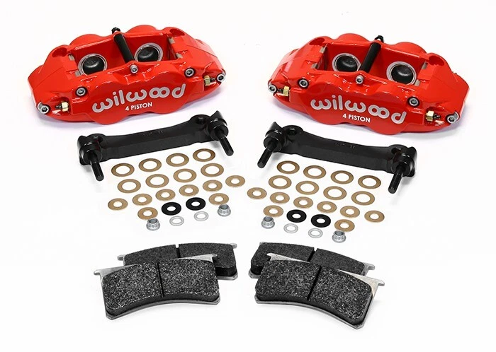 Kit de actualización de pinza y soporte delantero + trasero Wilwood para Chevrolet Corvette C5 C6 Foto 3 de 4