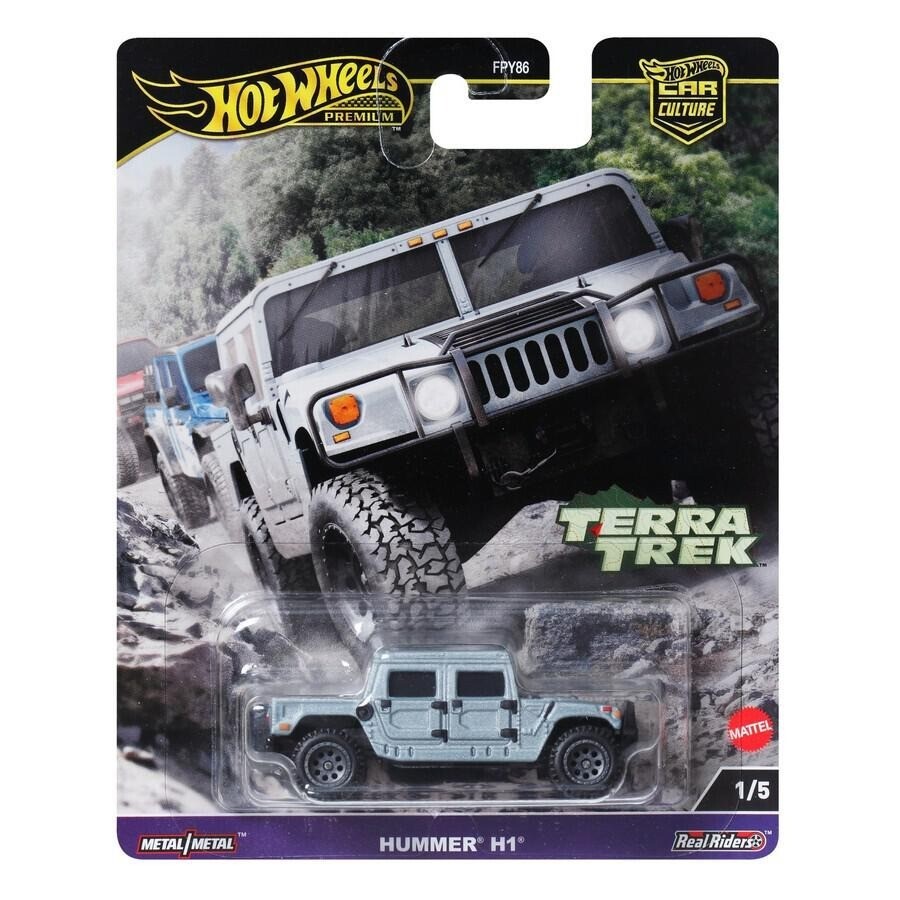 Hot Wheels Premium Car Culture Terra Trek 2024 Hummer H1 (In-Stock