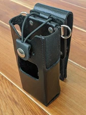 Kenwood™ NX-210/410/411 6Key 33L Leather Case/swivel B/L D-rings Caseguys