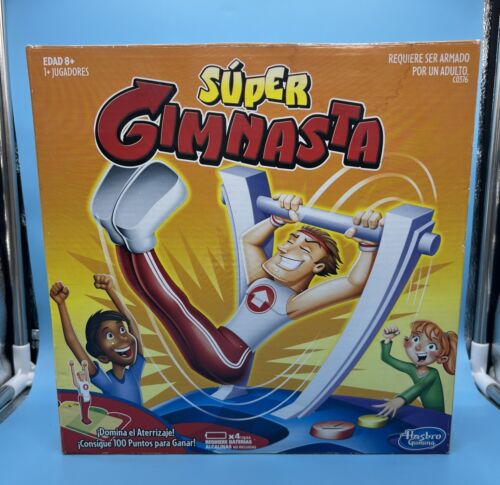 New Hasbro Fantastic Gymnastics Game (Spanish Version) “Super Gimnasta” Rare