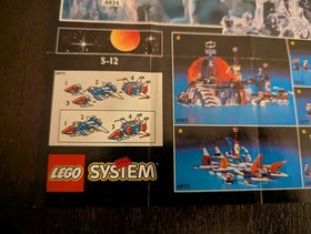 Vintage (1993) LEGO SPACE - Ice Planet 2002 Sets Poster - VERY RARE