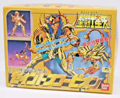 Saint Seiya Vintage - Gold Scorpio Milo - Bandai Japan - Neu - Selten