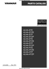 YANMAR 4LHA DIESELMOTOR TEILE HANDBUCH NACHGEDRUCKT