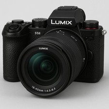 Panasonic Lumix DC-S5II Kit 18-40 mm    Schwarz 24,2MP Spiegellose Systemkamera