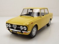 Alfa Romeo Giulia Nuova Super 1974 Hellgelb Modellauto 1:18 Mcg