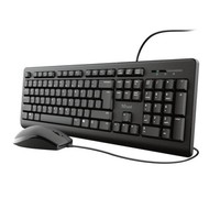 23973 Trust Primo Tastatur+Maus Qwertz De Kabel Schwarz (8713439239737)