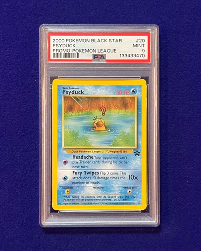 Psyduck graded PSA 9 for sale on eBay