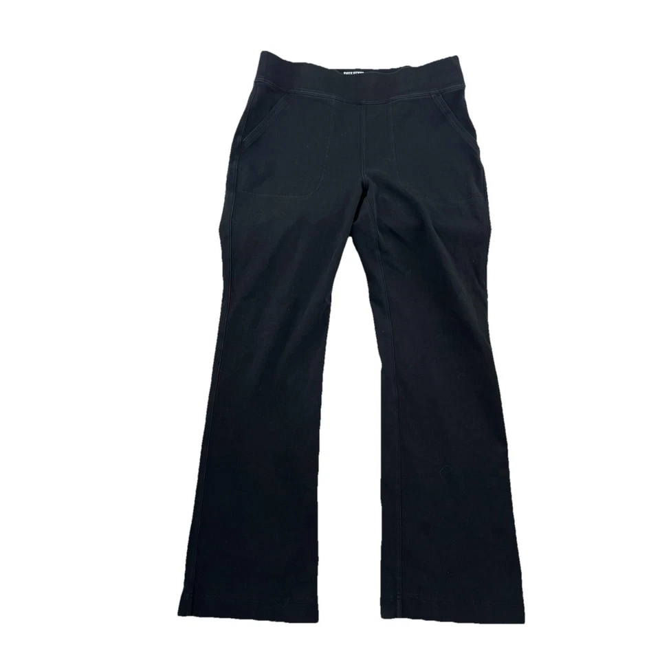 Pantalón Duluth Trading Para Mujer Mediano Negro NoGA Naturale Algodón Tejido Bootcut 13-17 Foto 2 de 4