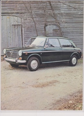 Austin 1300 (ADO16) America Super Deluxe Prospekt  Brochure ca 1968-1972  