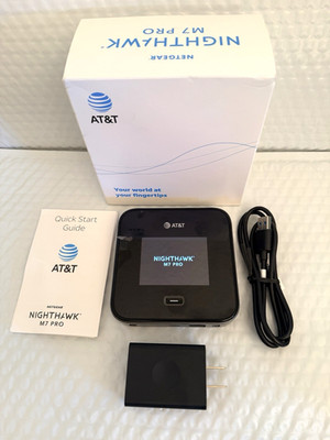 NETGEAR - Nighthawk M7 Pro WIFI 7 Mobile Hotspot - Black (AT&T)  BRAND NEW!!