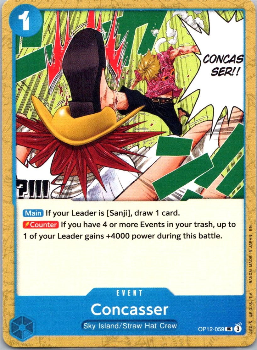 Concasser OP12-059 UC Legacy of the Master 2025 NM