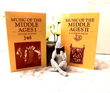 Music of the Middle Ages Volumes I & II by Gi...